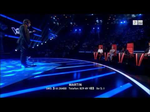 The Voice Norge 2012 - Martin Halla - Finale - Take it with me [HD]